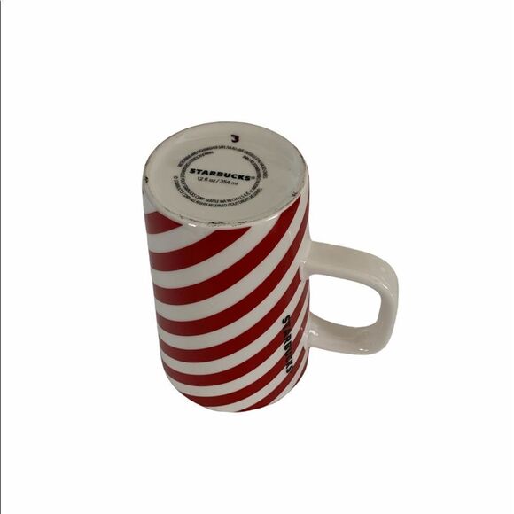RARE Starbucks Candy Stripe Mug - Picture 3 of 10